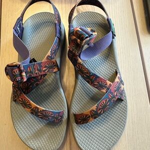 Custom Chaco mushroom sandals women 8